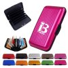 RFID-Blocking Aluminum Colorful Wallet Credit Cards Holder