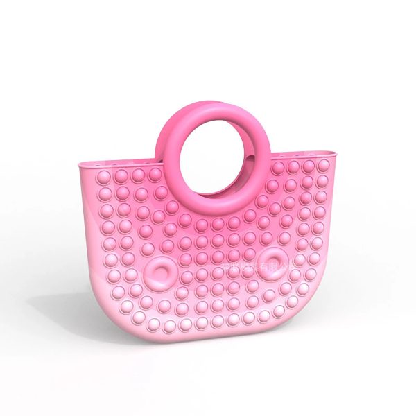 Push It Pop Fidget Toys Handbags Purses for Women Fashion
