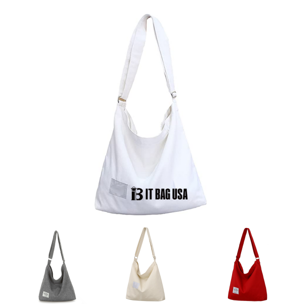 Women's Retro Large Size Canvas Shoulder Bag