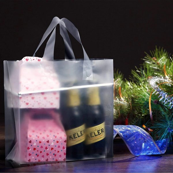 Frosted Plastic Bags