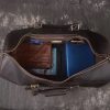 Leather Weekend Duffel Bag