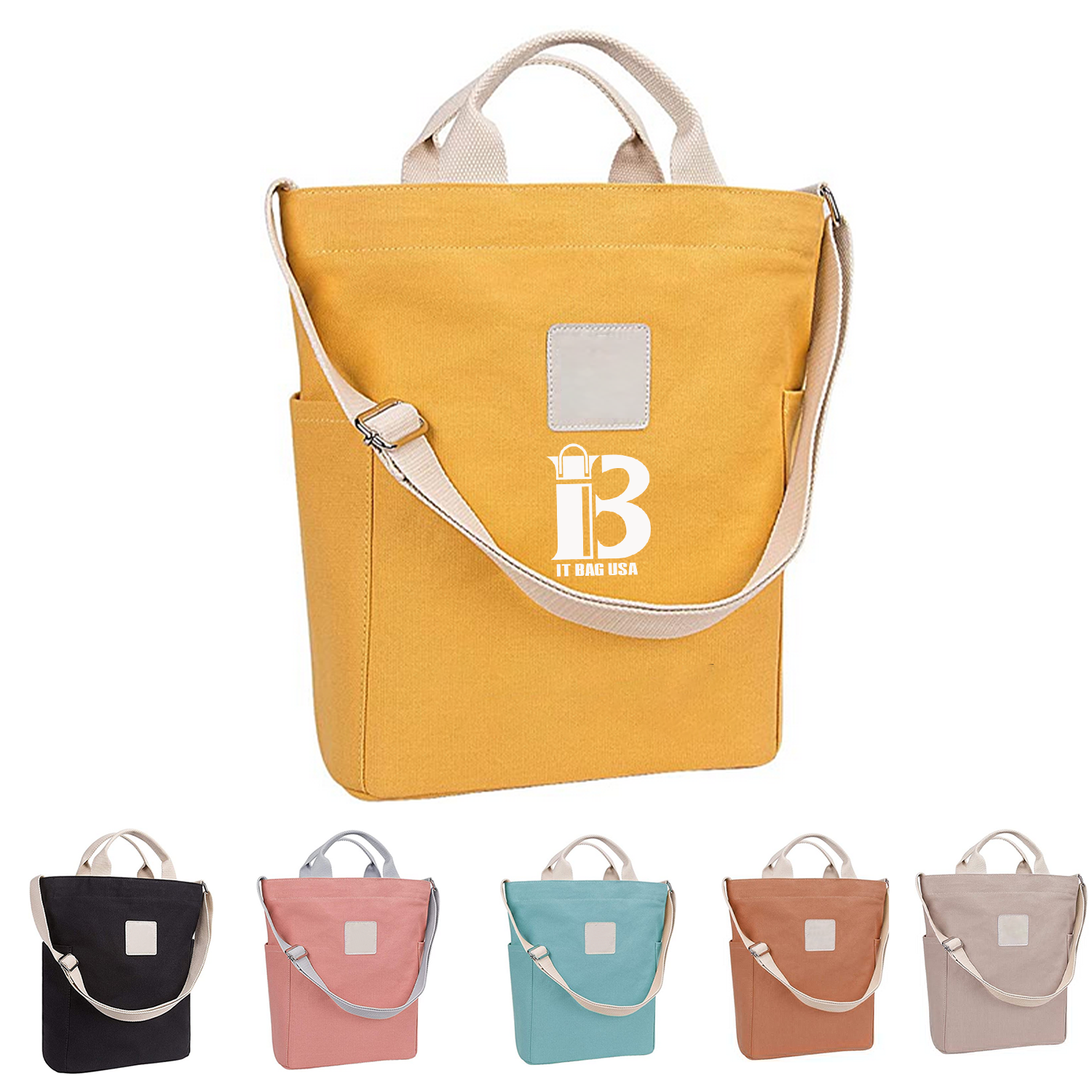 Women Canvas Tote Handbags