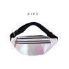 PU Leather Laser crossbody waist bag Fanny Pack