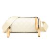 Real Leather Cylinder Crossbody Shoulder Bag