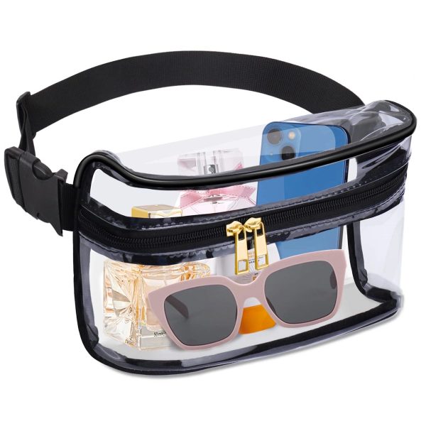 Waterproof Clear Fanny Waist Pack With Adjustable Strap