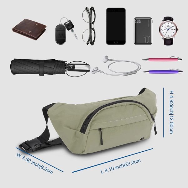 9.1 X 3.5 X 4.9 Inch Fanny Pack