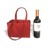 Felt Wine Tote Bag