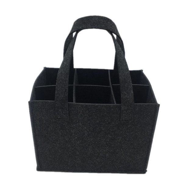 Felt Wine Tote Bag