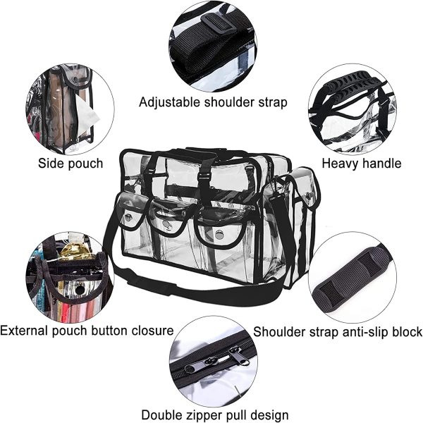 Large Clear Makeup Bag