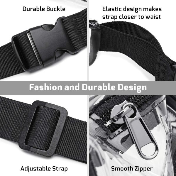 Waterproof Clear Pvc Waist Bag