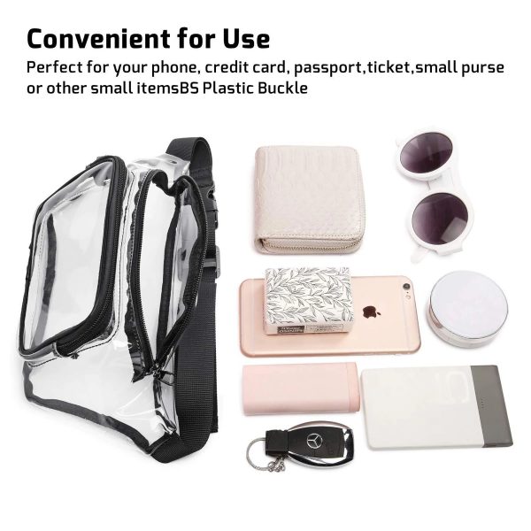 Waterproof Clear Pvc Waist Bag