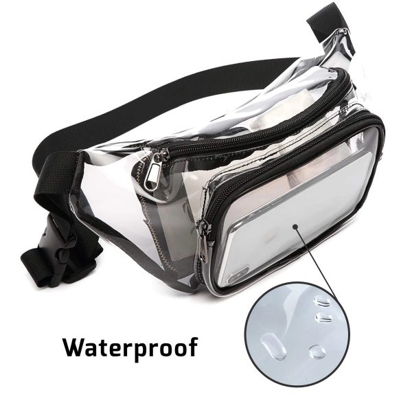 Waterproof Clear Pvc Waist Bag
