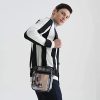 Diagonal Pvc Transparent Bag