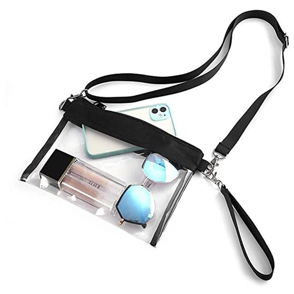 Clear Pu Leather Concert Bag