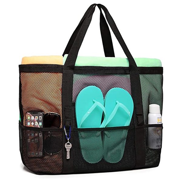 Mesh Open Tote Bag