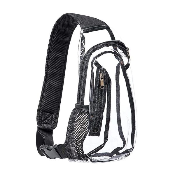 Clear Sling Bag Single shoulder Chest Crossbody pack