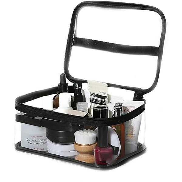 Clear Makeup Zipper Bag