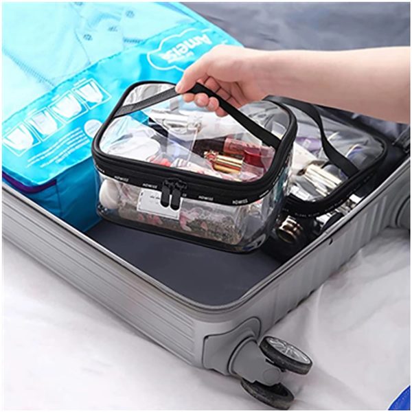 Clear Makeup Zipper Bag