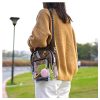 Womens Transparent Clutch Clear Purse Handbag