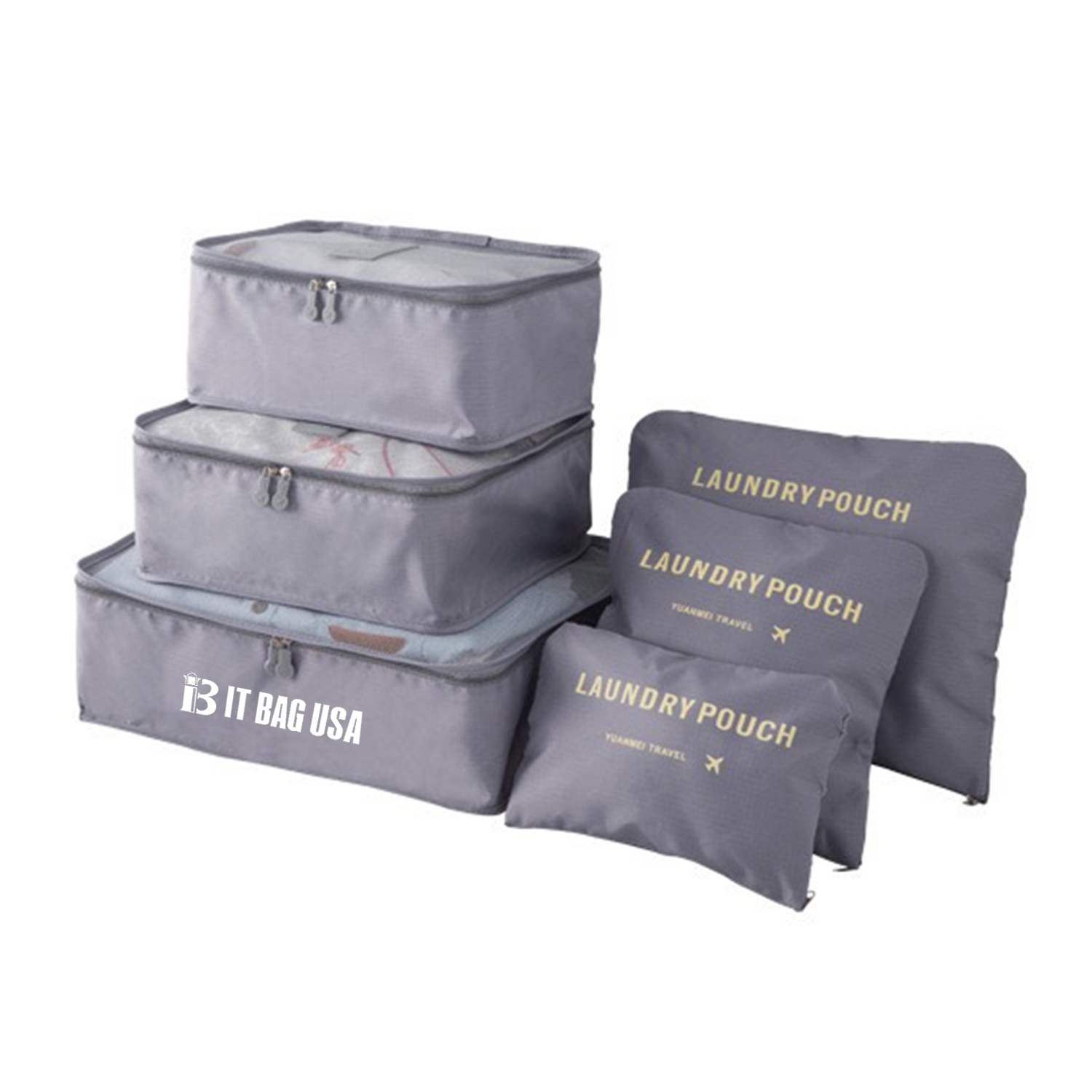 6 Pcs Travel Storage Bags