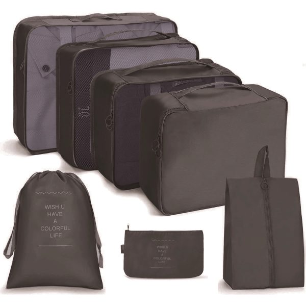 7 Pcs Packing Cubes For Travel