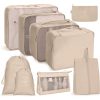7 Pcs Packing Cubes For Travel