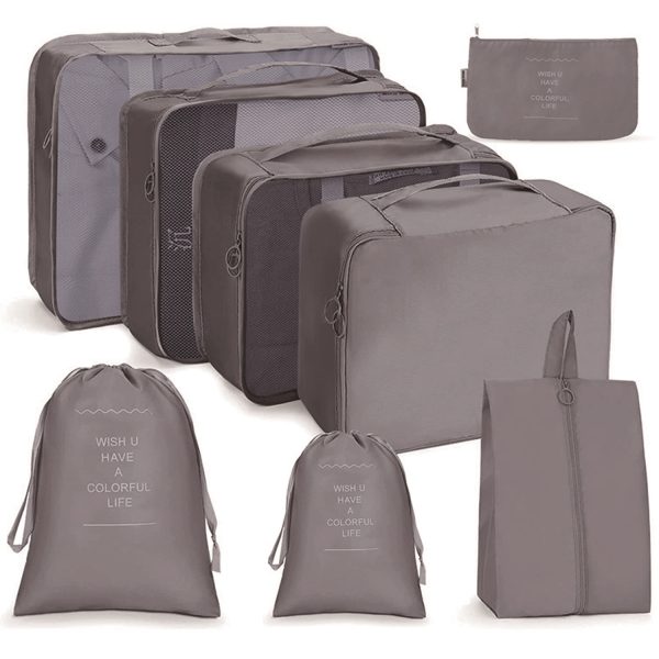7 Pcs Packing Cubes For Travel
