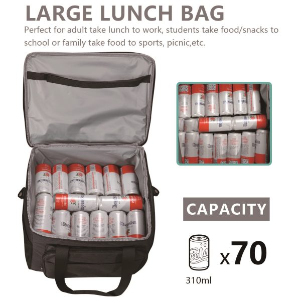 Outdoor Insulation Large Capacity Picnic Cooler Bag