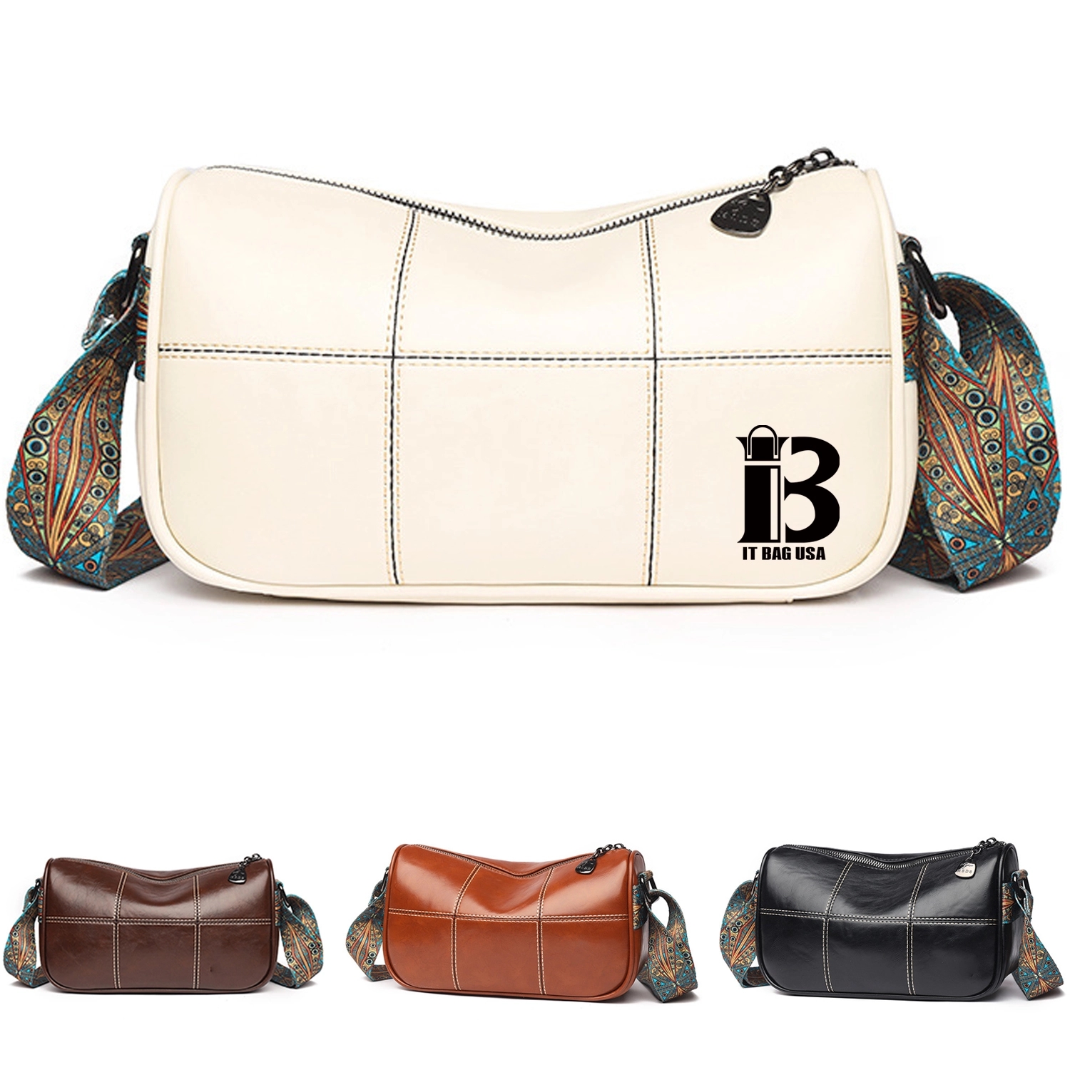 Pu Leather Shoulder Bag