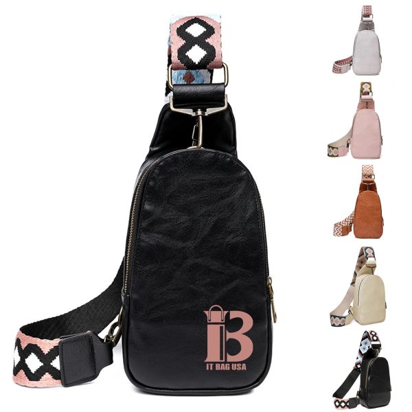 Pu Leather Sling Bag