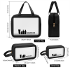 Translucent Waterproof Makeup Cosmetic Bag
