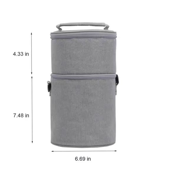 Layered Insulated Lunch Bag Cooler