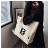 Cotton Canvas Shopping Tote Bag