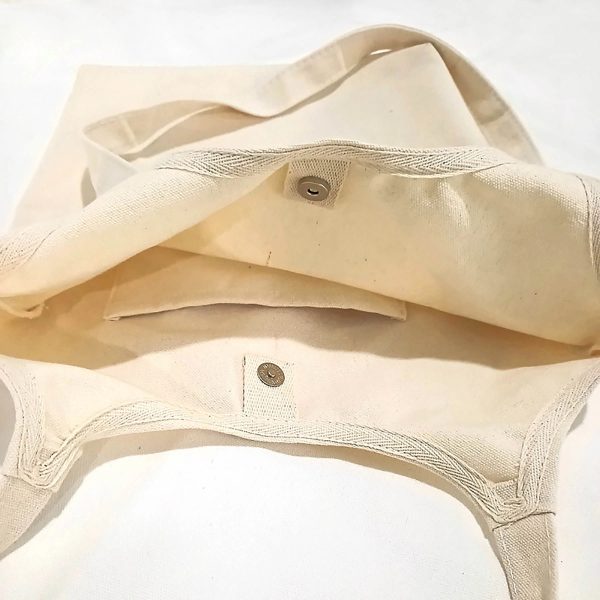 Canvas Tote Bags With Inner Pocket
