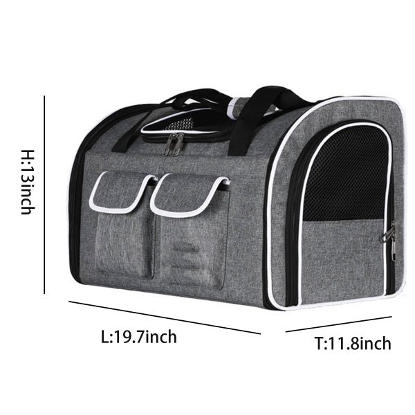 Soft Sided Folding Small Medium Dog Pet Carrier