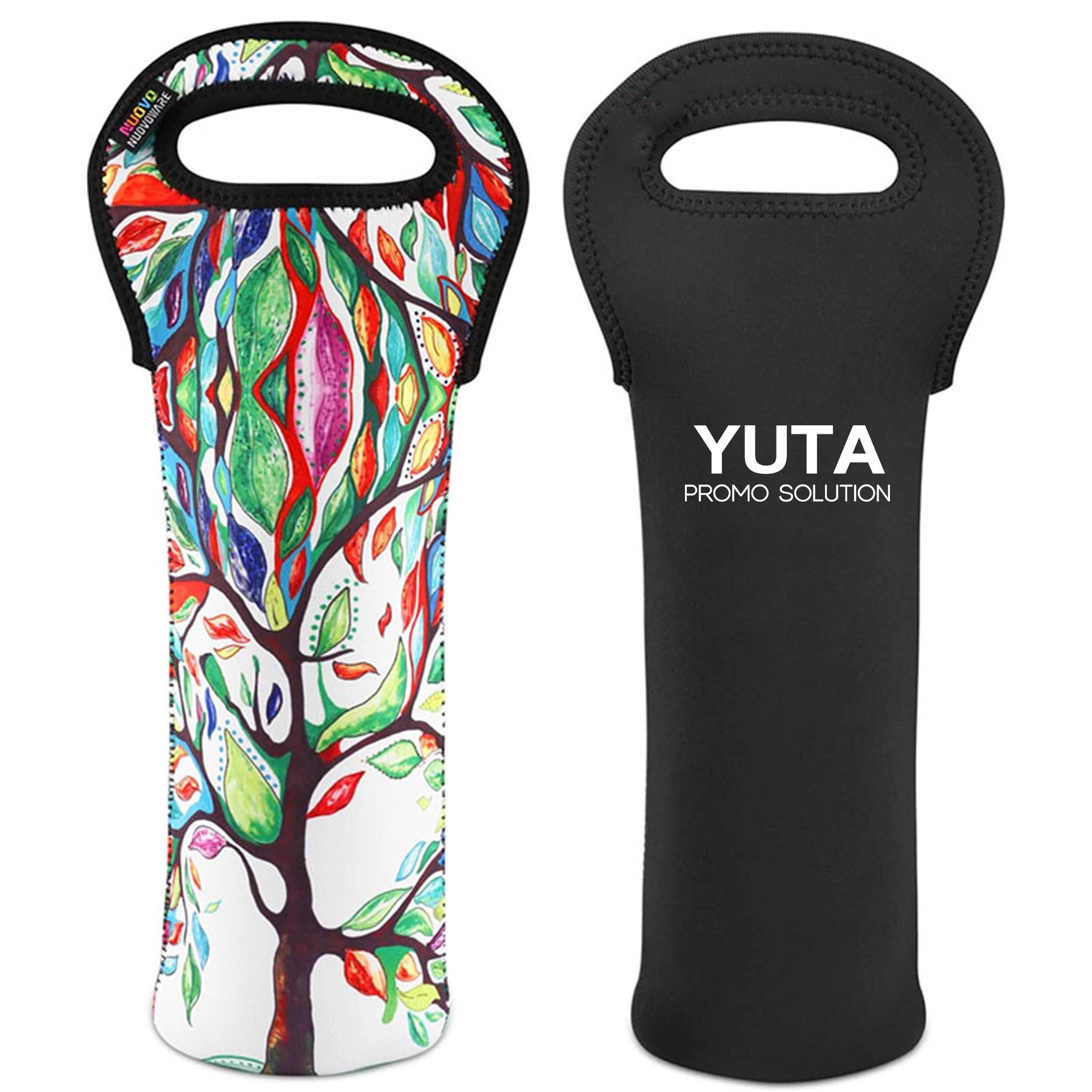 Insulated Padded Thermal Wine Carrier Bag For One Bottle