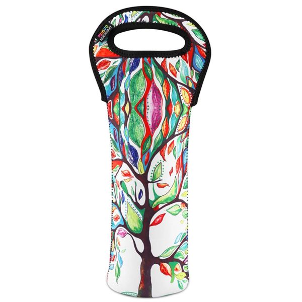 Insulated Padded Thermal Wine Carrier Bag For One Bottle