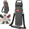 Single Bottle Wine Tote Bag With Shoulder Strap