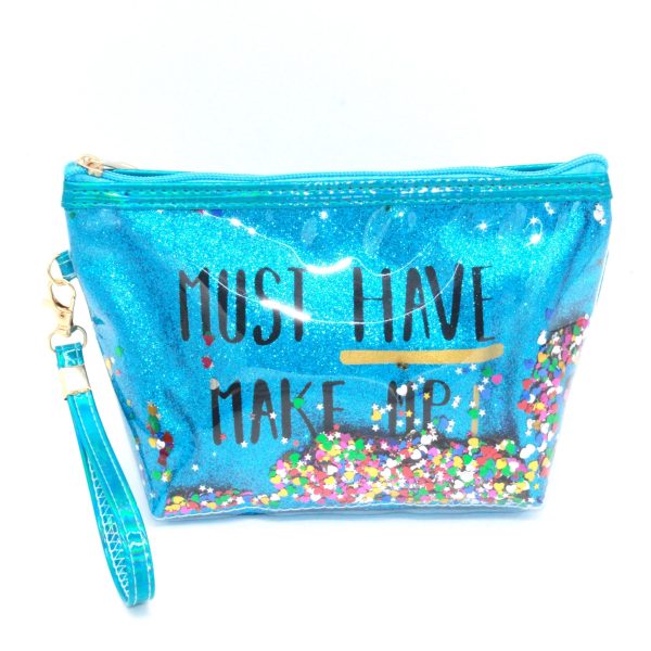 Fashion Creative Sequin Glitter Toiletry Pouch Cosmetic Bag