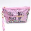 Fashion Creative Sequin Glitter Toiletry Pouch Cosmetic Bag