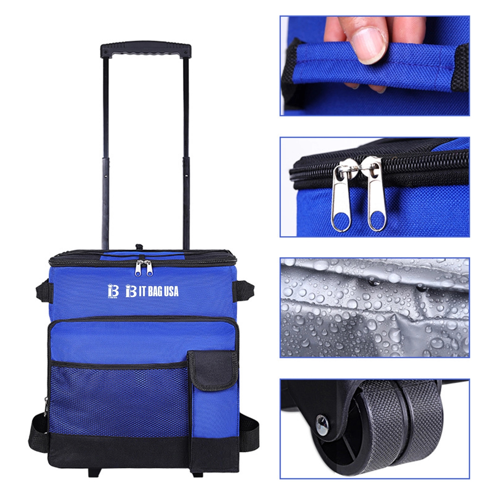 Wheels Rolling Picnic Cooler Bag