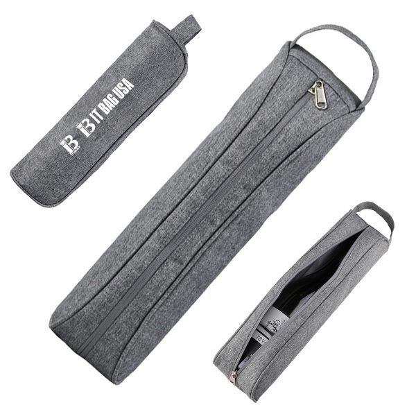 Single Bottle Wine Tote Bag