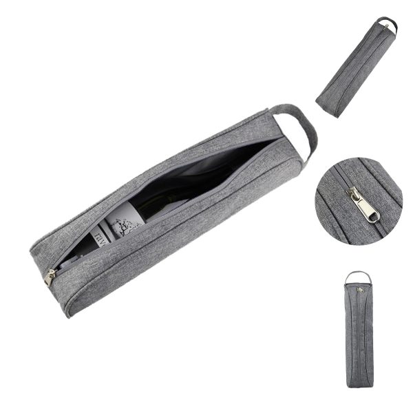 Single Bottle Wine Tote Bag