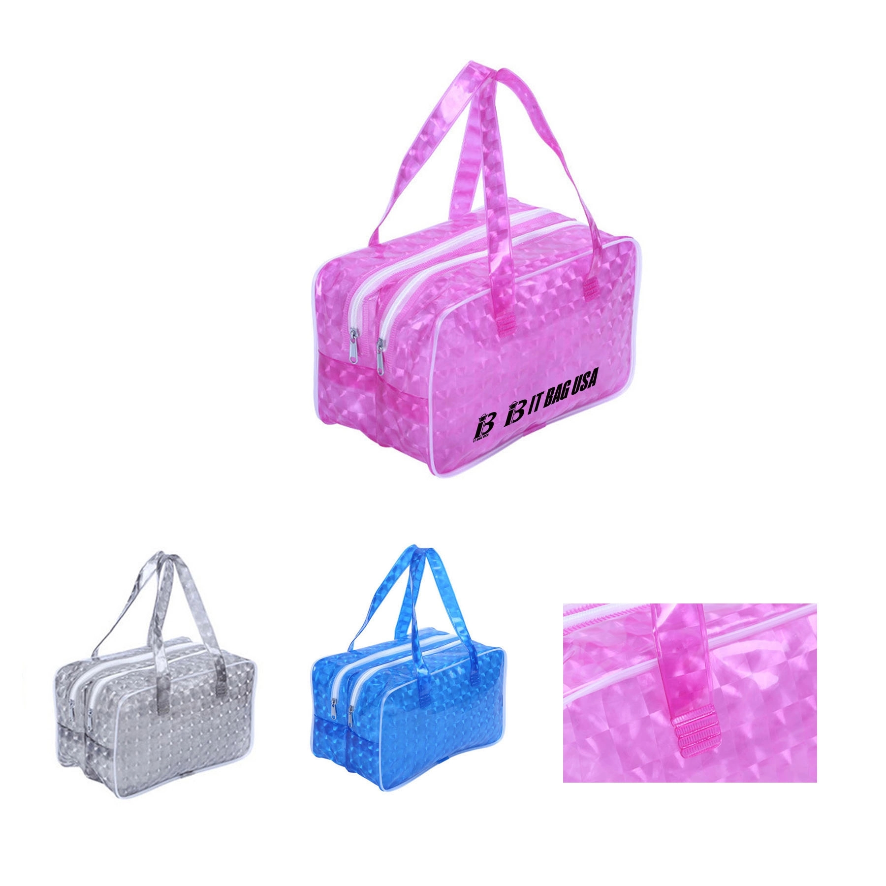Travel Makeup Cosmetic Organizer Bag Shower