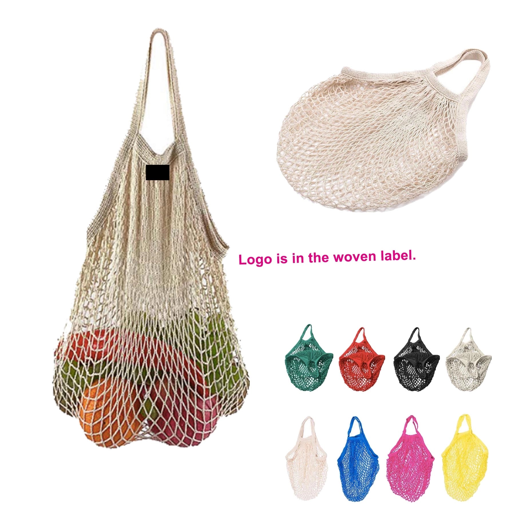 Cotton Net Grocery Bag