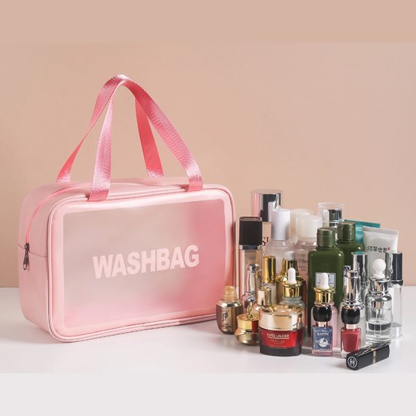 Transparent Travel Storage Pouch Toiletry Bag