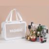 Transparent Travel Storage Pouch Toiletry Bag