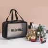 Transparent Travel Storage Pouch Toiletry Bag