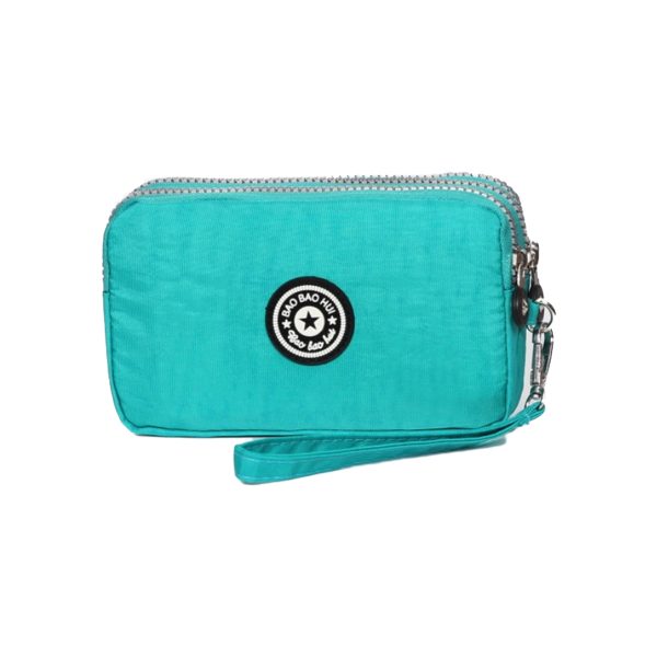 Nylon Zipper Wallet