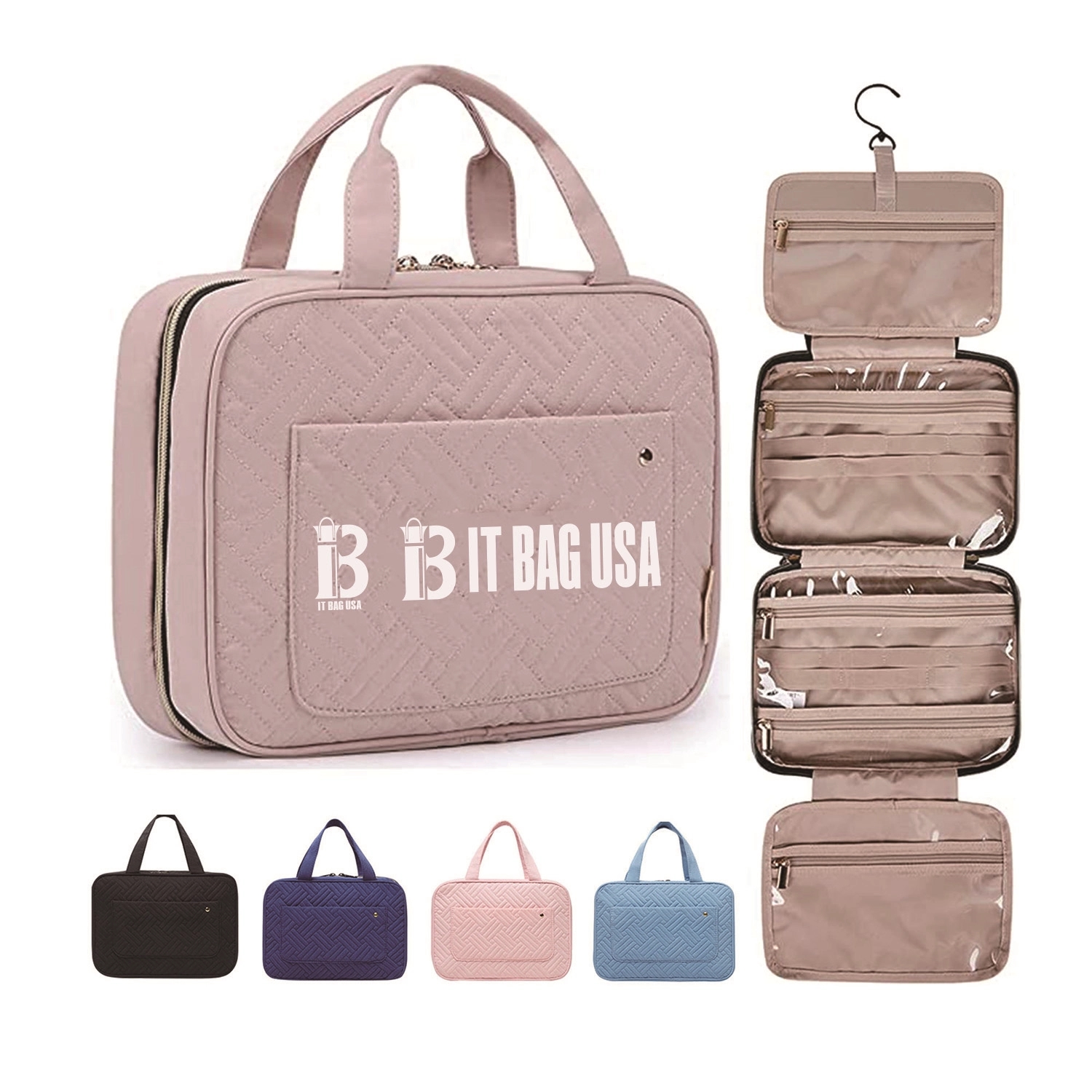 Toiletry Travel Bag With Hook